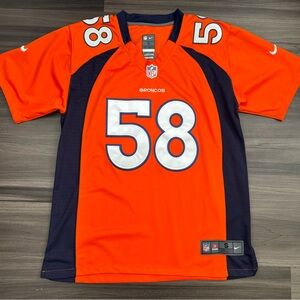 Nike Denver Broncos Von Miller #58 NFL On Field Elite Stitched Jersey Men’s Smal